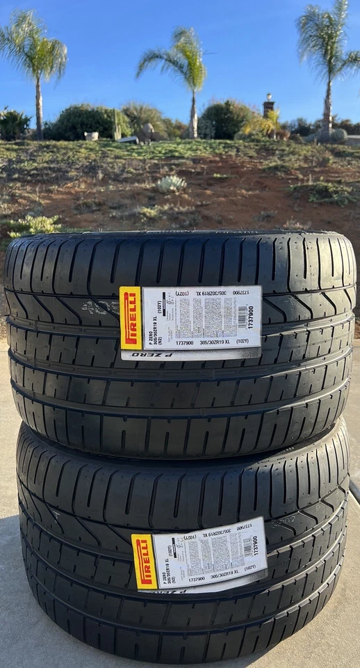 SET OF TWO BRAND NEW 305/30ZR19 (102Y) Pirelli P Zero PZero Tires - Image 4 of 4