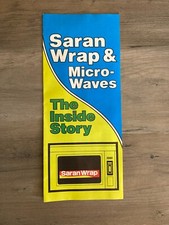 Vintage Dow Chemical Saran Wrap & Micro-Waves The Inside Story Brochure