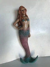 Mermaid Decor Wall Hook Figurine 