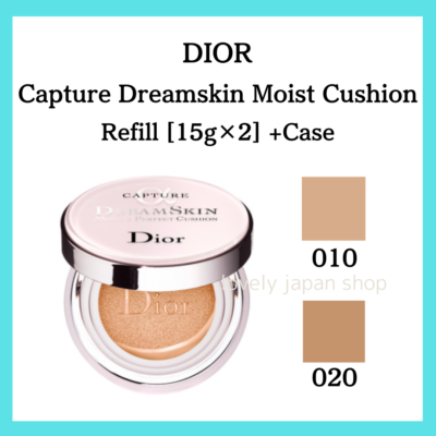 DIOR Capture Dreamskin Moist Cushion Refill [15g×2] + Case SPF50