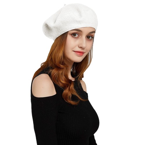 Beret Hat Lot Soft Wool Warm Cap Beanie 