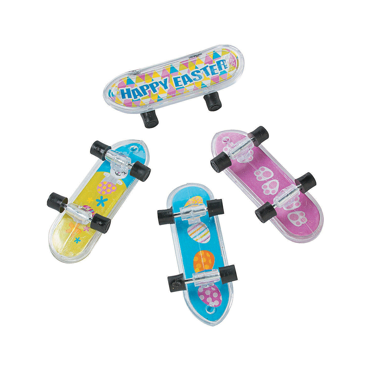 Easter Mini Skateboards, Toys, 36 Pieces