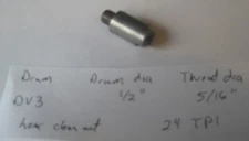 Muzzleloader Barrel Drum 1/2" , Percussion, DV3