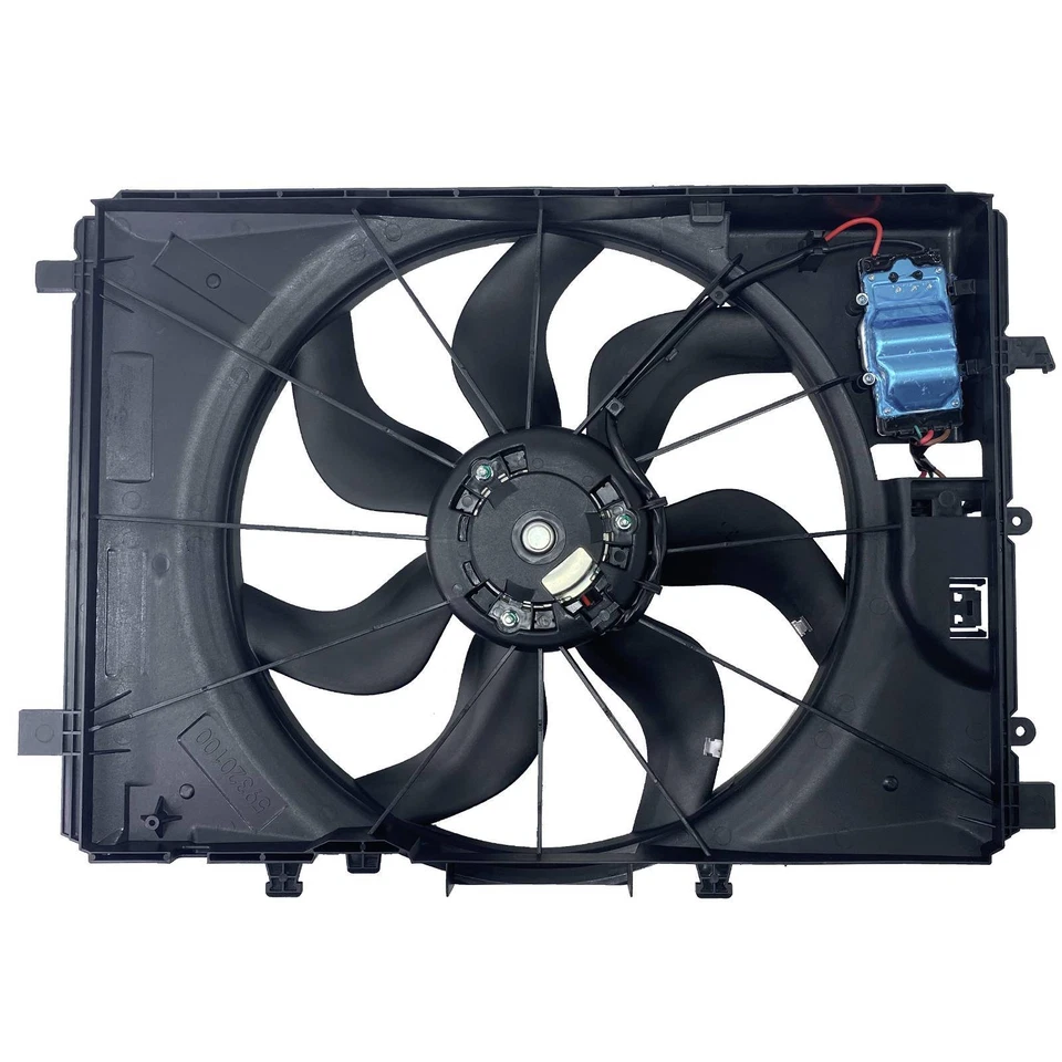 Engine Cooling Fan Assembly 2465000064 Fits Mercedes-Benz CLA250 GLA250 SLK250 - Изображение 2 из 4