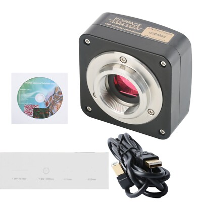 12 MP Industrial Microscope USB2.0 Camera Provide Image Measurement Software