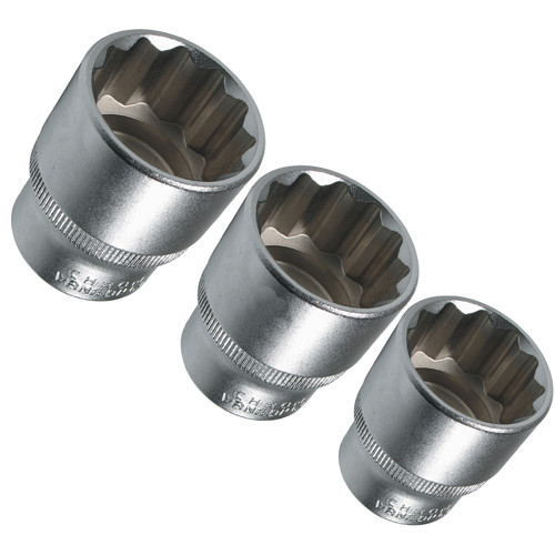 "SteckschlüSseleinsäTze Stecknuss Nuss NüSse 12-Kant 1/2\" Vielzahn 27 30 32 Mm"-image