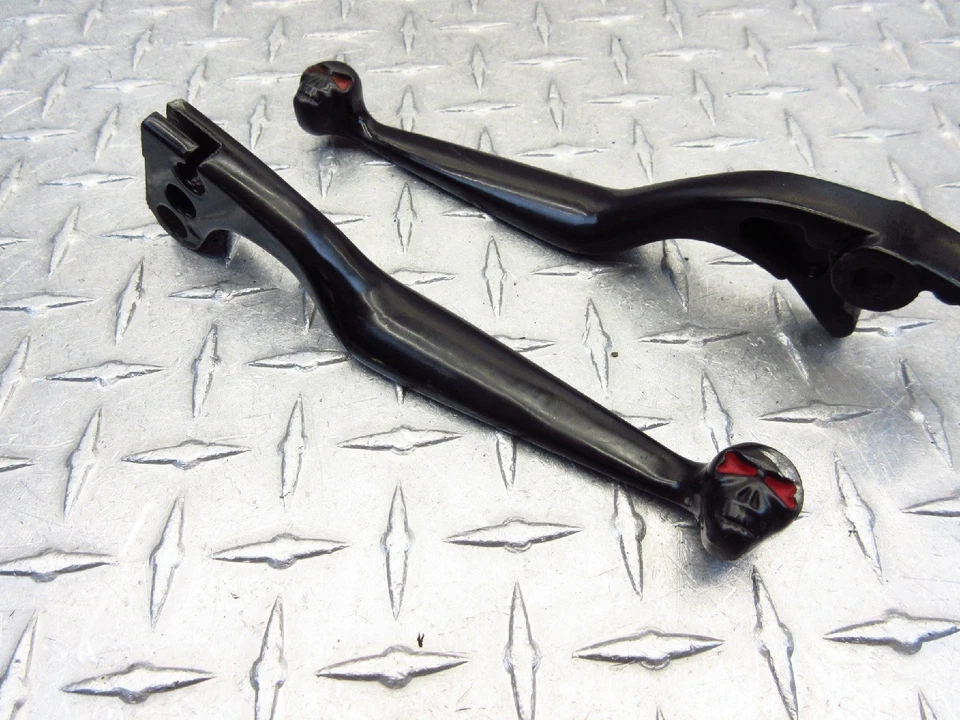 Honda Shadow Spirit VT1100 1100 2005 99-07 juego de pares de palancas de manillar mercado de accesorios Foto 3 de 4