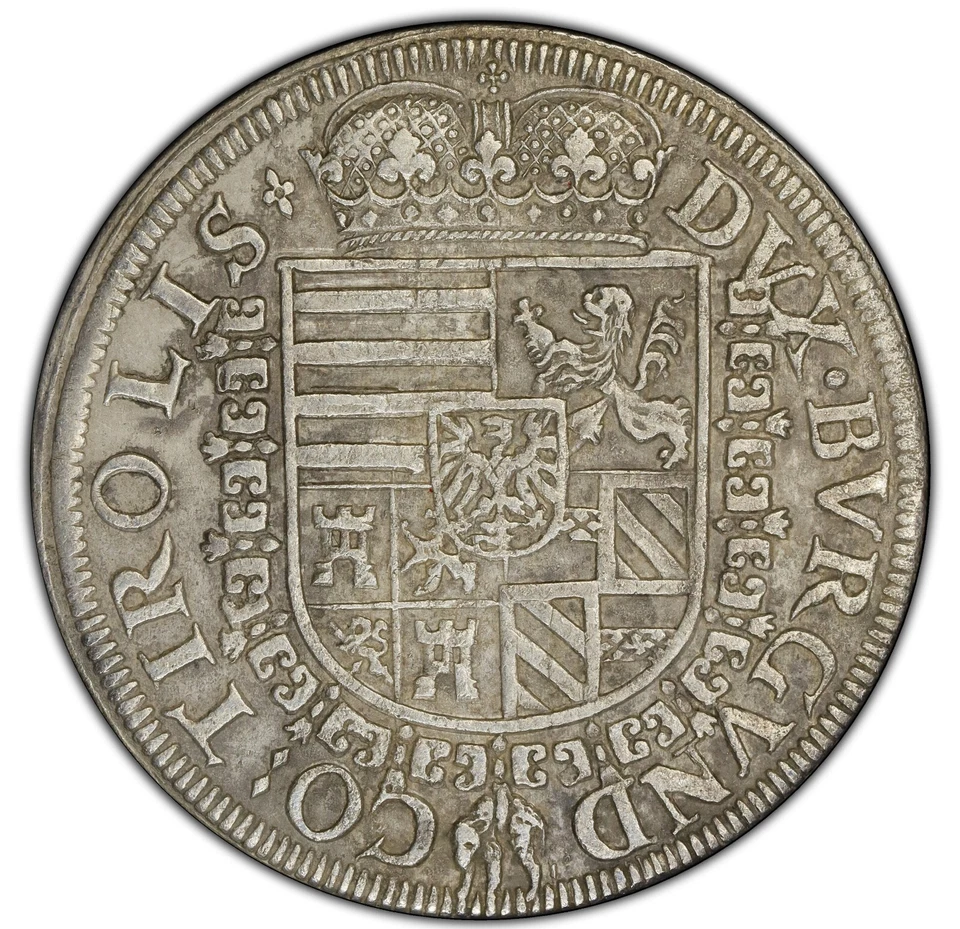 Austria (1564-95) - Taler - Hall Mint - PCGS XF Detalles - Fuerte golpe y detalle Foto 2 de 4