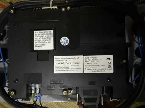 HAKKO MONITOUCH V708CD HMI spedizione veloce da DHL - Foto 4 di 5