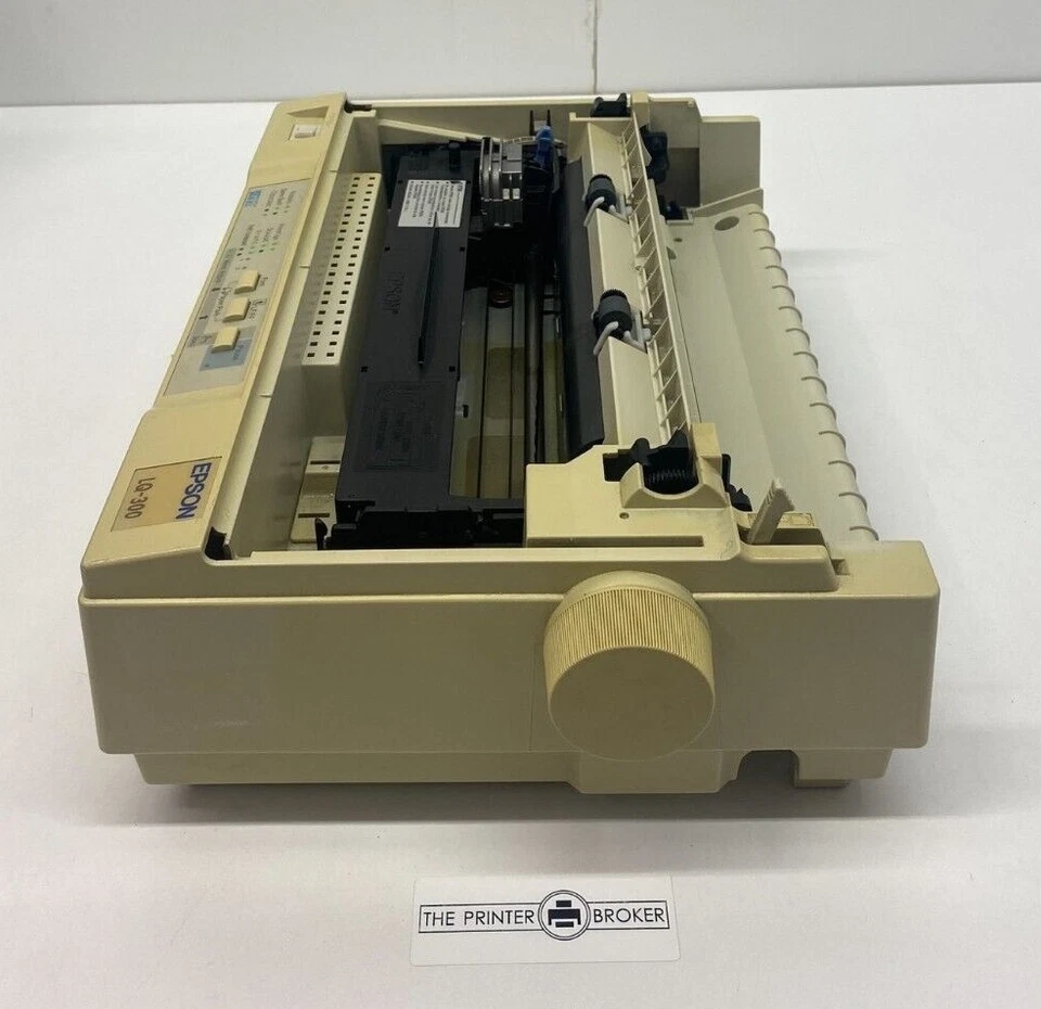 Epson LQ-300 A4 Mono 24 Pin Dot Matrix Printer C143001 - Image 4 of 4