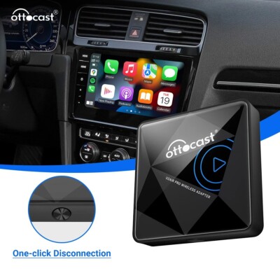 Ottocast Wireless Carplay Adapter U2AIR Pro Navigation & Music Player for iPhone