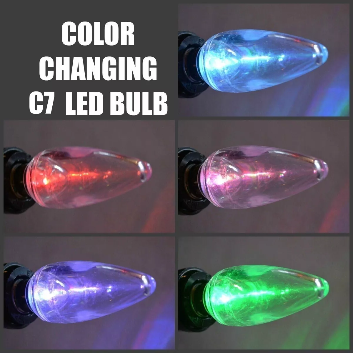 C7 color changing online bulb