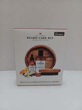 Cremo 3-pc Men s Beard Grooming Kit, Wash/Softener, Oil, Brush, Bourbon Vanilla