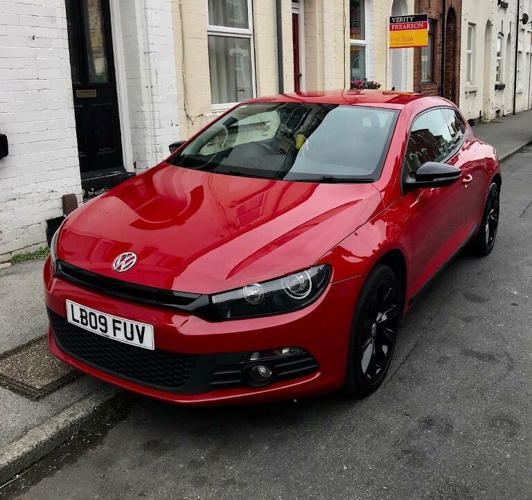 TRISTARcolor Peinture Voiture Bombe De Peinture Pour VW/Volkswagen LA3H Salsa Red/Rojo Asiatico Peinture De Base Aérosol 400 Ml