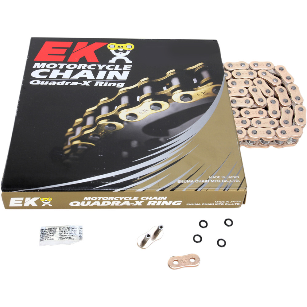 EK Chains 530 ZVX3 Series ZX-Ring Chain (Gold) 160 Links | eBay