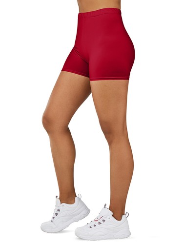 Soft High Waist Yoga Stretch Mini-Bike Shorts Leggings for Women-One & Plus Size - Picture 28 of 104