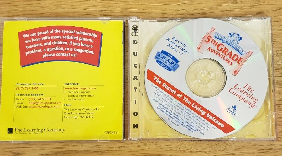 The ClueFinders 5th Grade Adventures, w/ A.D.A.P.T. 2discs -WIN/MAC CD Rom 9-11+ - Image 4 of 4