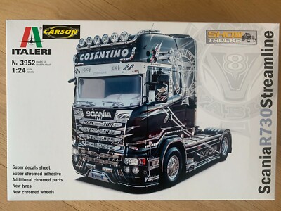 +++ Italeri 1:24 SCANIA R730 Streamline Show Truck 3952
