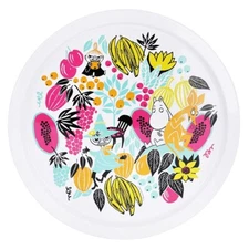 Moomin Papaya Round Tin Tray 32 cm Martinex