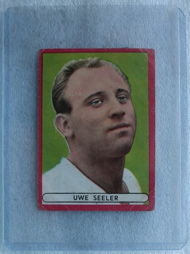 Fußball Football SICKER ROOKIE BILD 1964 * † UWE SEELER ~ HSV Hamburger SV