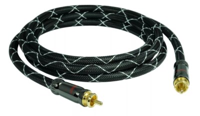 SunshineTronic Digital Koaxialkabel Subwoofer-Kabel 4-Fach Abschirmung bis 12,5m