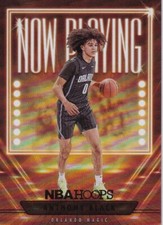2023-24 NBA Hoops Anthony Black Now Playing Holo Foil #7 Magic  PWE