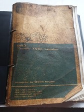 Caterpillar 953 Track Loader Parts Manual 3204 Engine 78Y1 44Z1  XMBP9596 