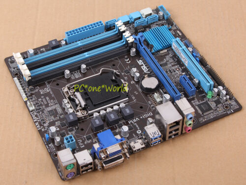 ASUS B75M-PLUS Original Motherboard Sockel LGA 1155 DDR3 Intel B75 100 % funktionsfähig - Bild 3 von 4