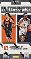 2021/22 Panini Chronicles Draft Picks Basketball Hobby Box
