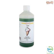 625G LIME Flavour Ice Cream SAUCE Topping TAS-TY Brand Syrup BOTTLE Tasty