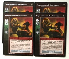 Vtes 4x Supernatural Resistance EK Combat/Laibon 324