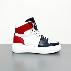 Uomo Tod's Sneakers Alte in Tessuto Tecnico e Pelle Blu | Sneakers ~  Ecoplanetsrl