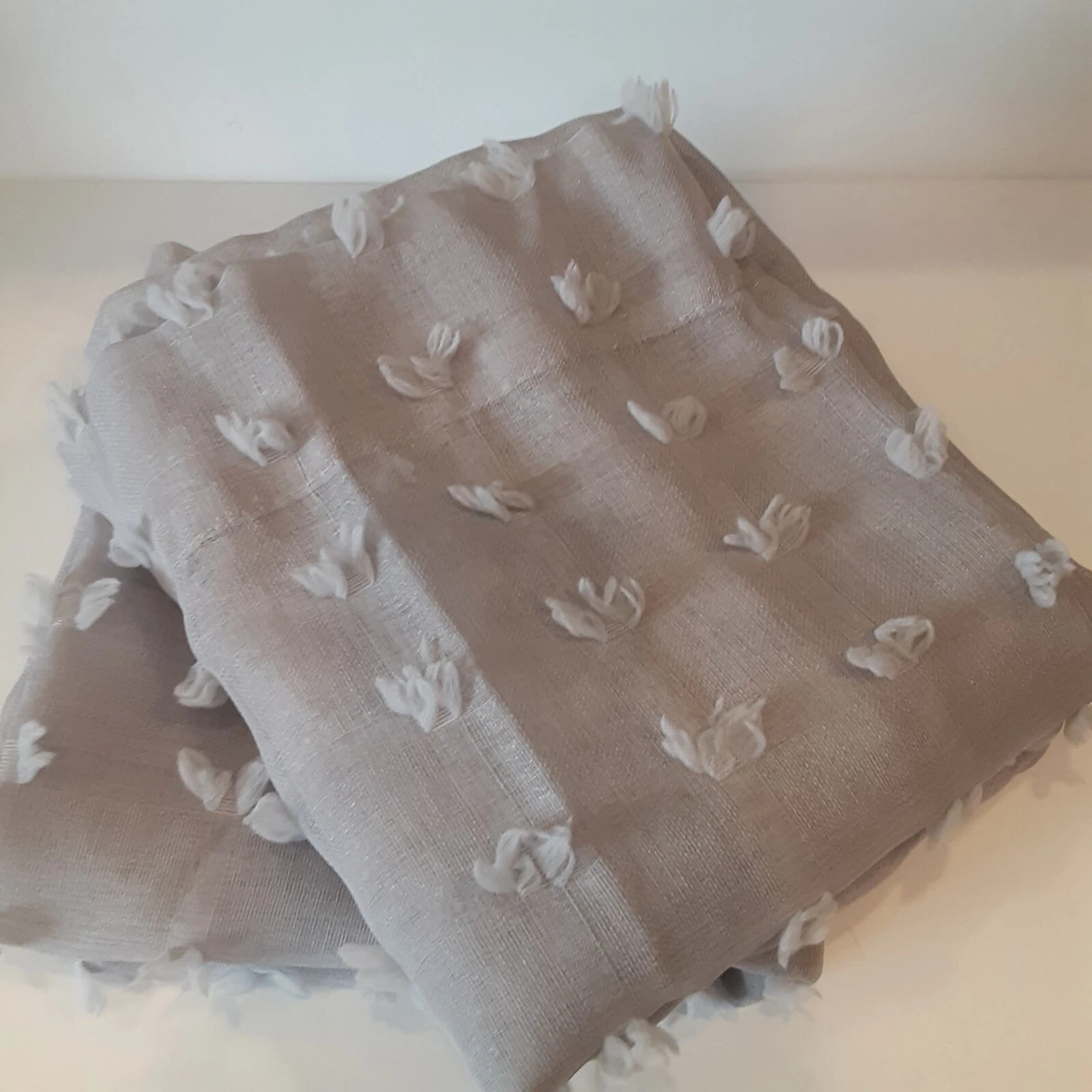 Stratford Park Textured Rid Pocket Curtains 82.5"