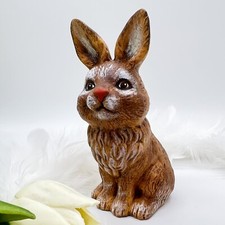 Keramik Figur Hase Osterhase handbemalt  Ostern Deko HANDMADE Osterdeko Häschen