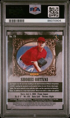 2018 Diamond Kings Name Variations Japanese Red Frame #73 Shohei