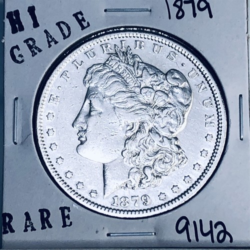 1879 MORGAN SILVER DOLLAR HI GRADE GENUINE U.S. MINT RARE COIN 9142