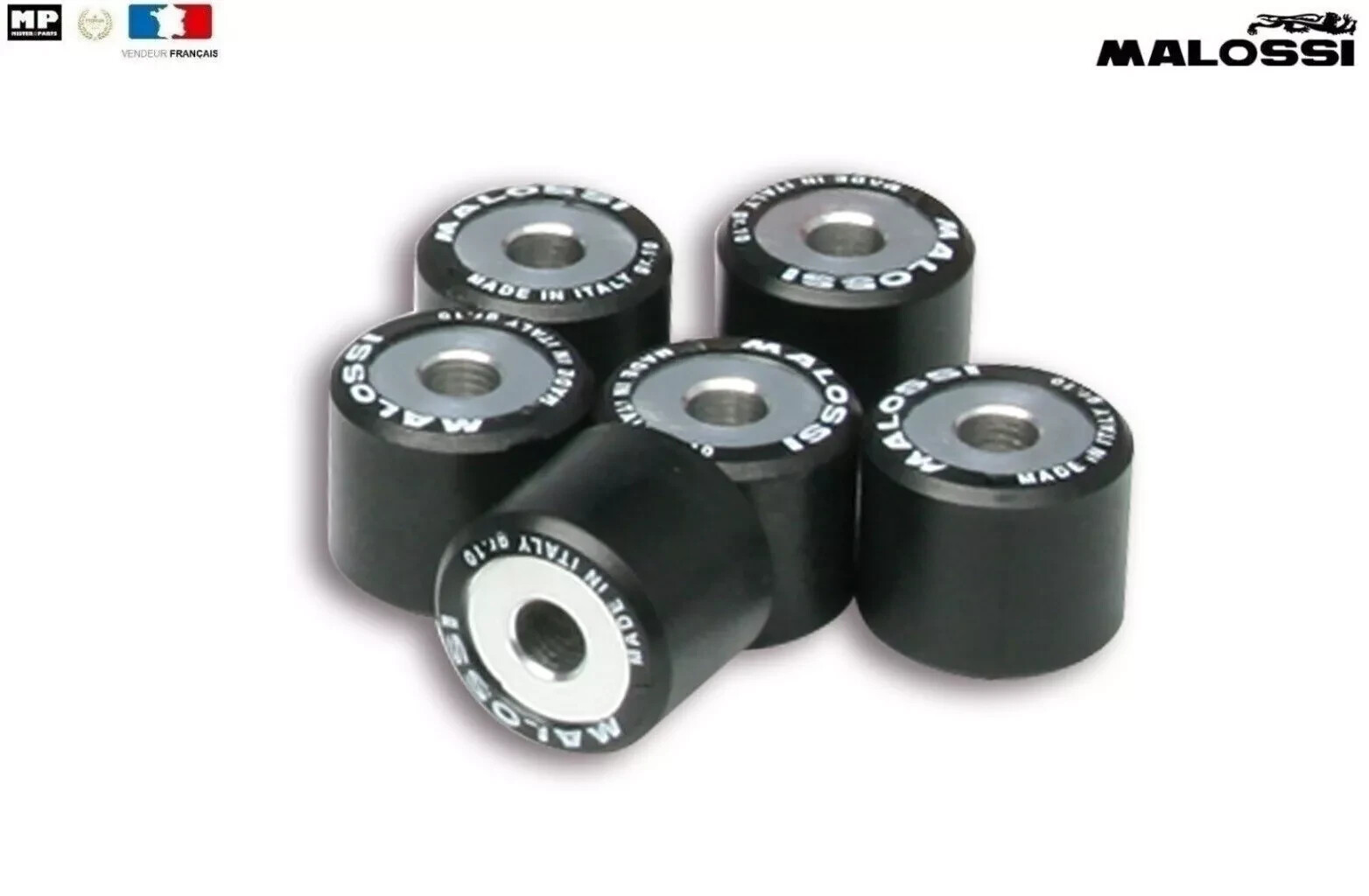 Galets Malossi HTRoll 26x12,8 en 21g pour Maxiscooter Burgman 400