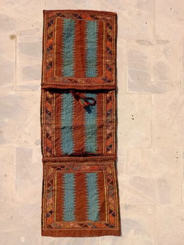 Semi antique tribal hand made saddle bag(khordjin) - Picture 1 of 5
