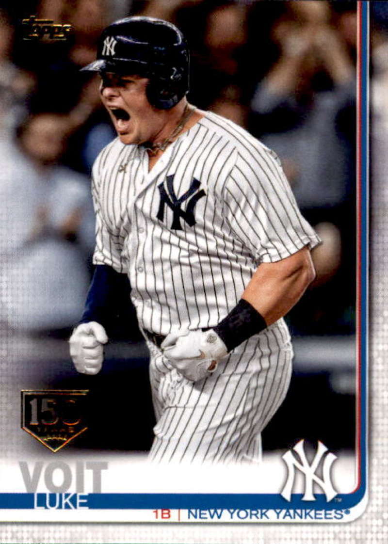 2019 Topps 150th Anniversary #462 Luke Voit New York Yankees