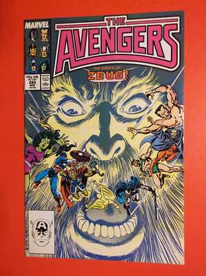 THE AVENGERS # 285 - VF+ 8.5 OR NICER - WRATH OF ZEUS - 1987 OLYMPIAN GODS APP