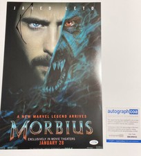 Jared Leto Autographed Signed Morbius 12x18 Photo ACOA Joker