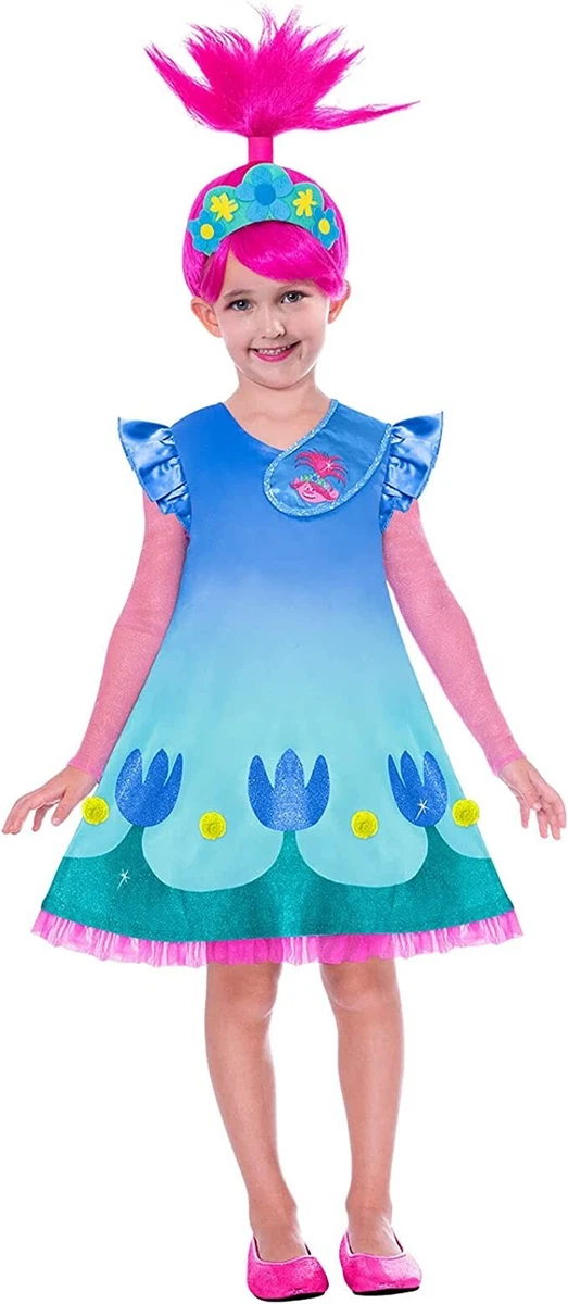 Just Play DreamWorks Trolls Principessa Papavero Vestito Costume