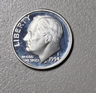 1994-s Proof Cameo Roosevelt Silver Dime (E 4)