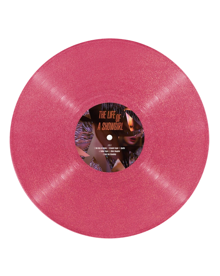 Taylor Swift The Life of a Showgirl Sequins Are Forever Magenta Vinyl - PRESALE - Image 2 of 2