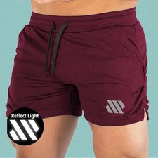 Men's Sports Training Running Bodybuilding Workout Fitness Shorts Gym Pants Work