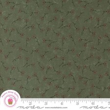 Moda DAISY LANE 9765 15 Green Leaf Floral KANSAS TROUBLES Quilt Fabric