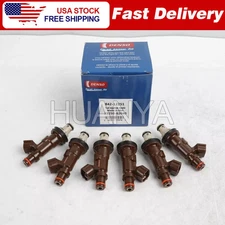 6x 23250-62040 Denso Fuel Injectors fits for 99-04 Tundra 4Runner 3.4L V6