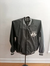 Vintage Varsity Bomber Chalk Line Hartwell Jacket XXL 50-52 USA