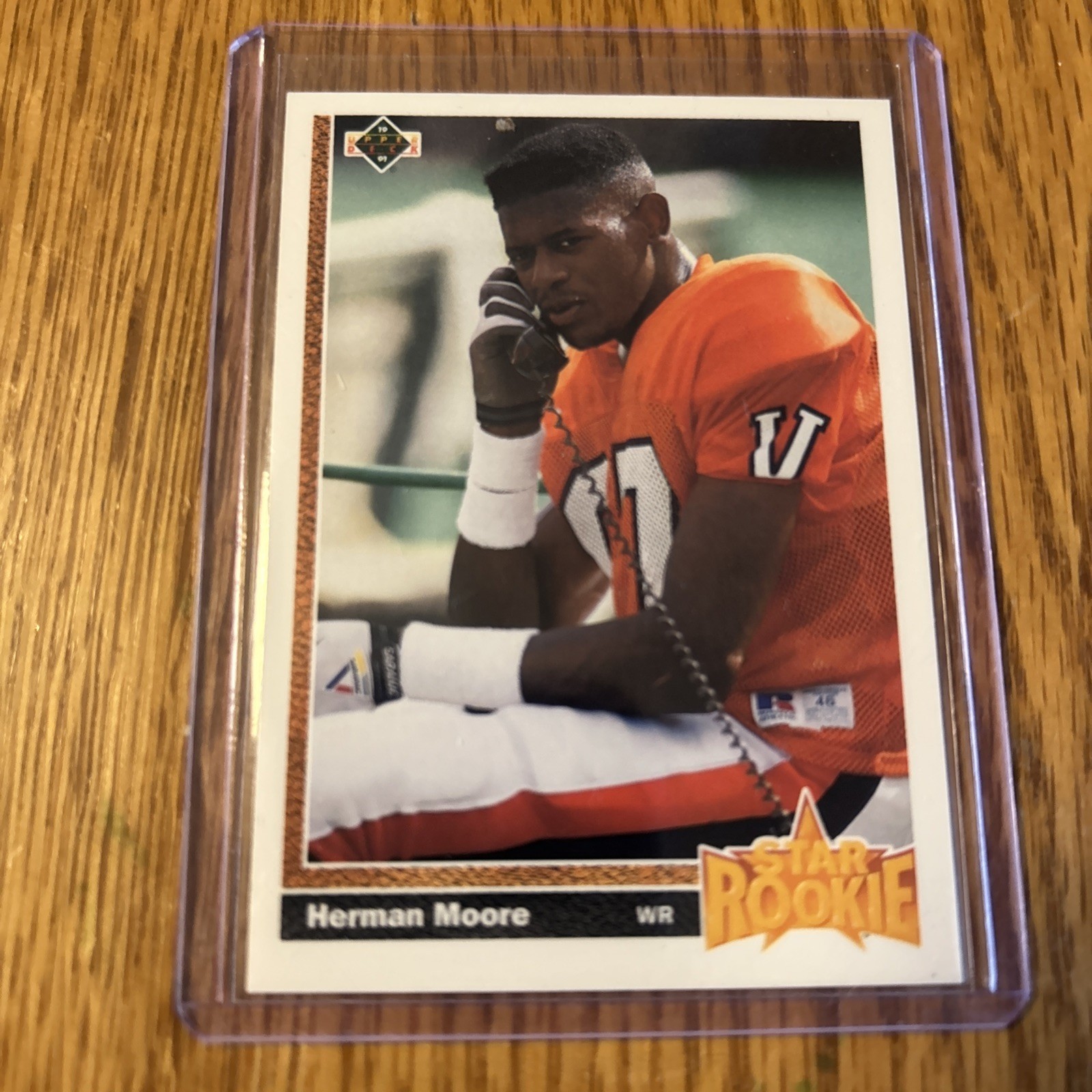 1991 Upper Deck - Herman Moore #17 (RC)