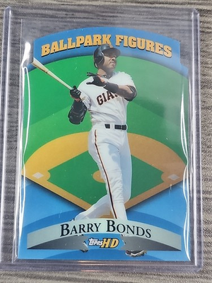 #ad 2000 Topps HD Ballpark Figures #BF10 Barry Bonds $2.70